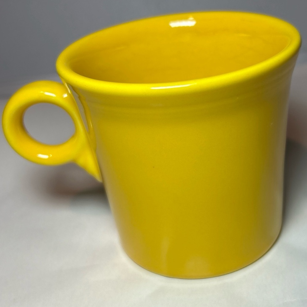 Fiestaware Fiesta O Ring Tom & Jerry Coffee Mug Cup YellowFiestaware HLC